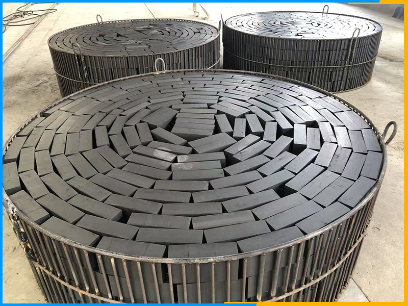 低灰压制防腐碳砖